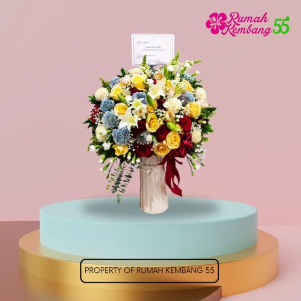 Rangkaian Bunga Meja RK5501-02 - Gambar 3