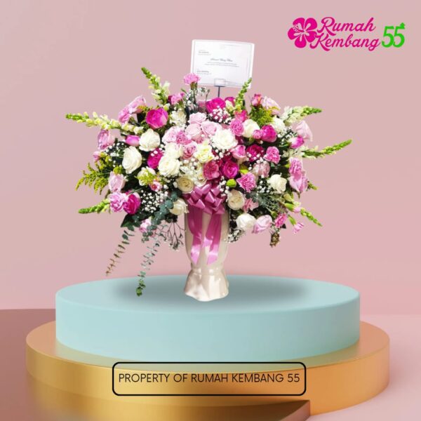 Rangkaian Bunga Meja RK5501-02 - Gambar 5