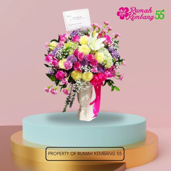 Rangkaian Bunga Meja RK5501-04 - Gambar 4