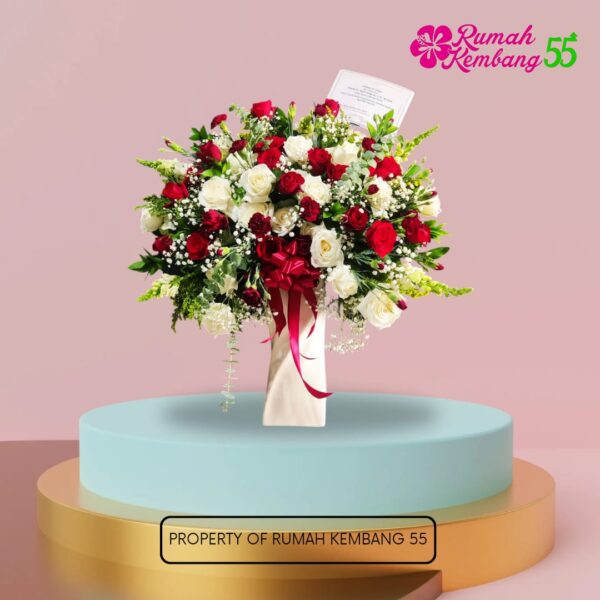 Rangkaian Bunga Meja RK5501-01 - Gambar 4