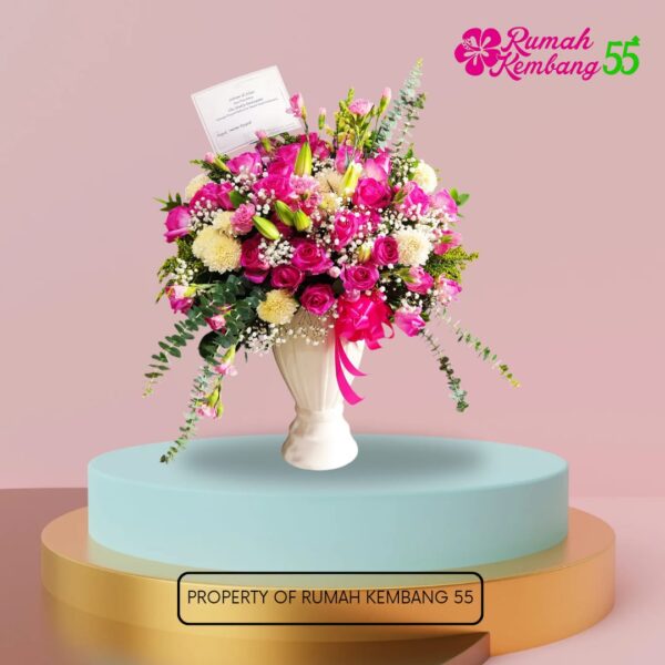 Rangkaian Bunga Meja RK5501-04 - Gambar 2