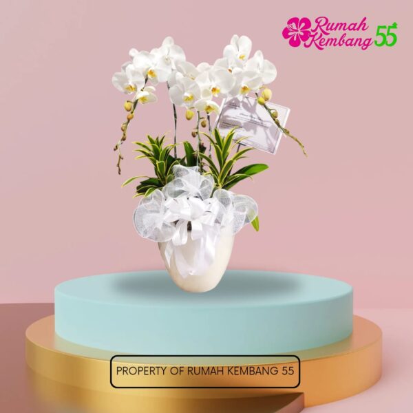 Rangkaian Bunga Meja RK5503-02 - Gambar 5