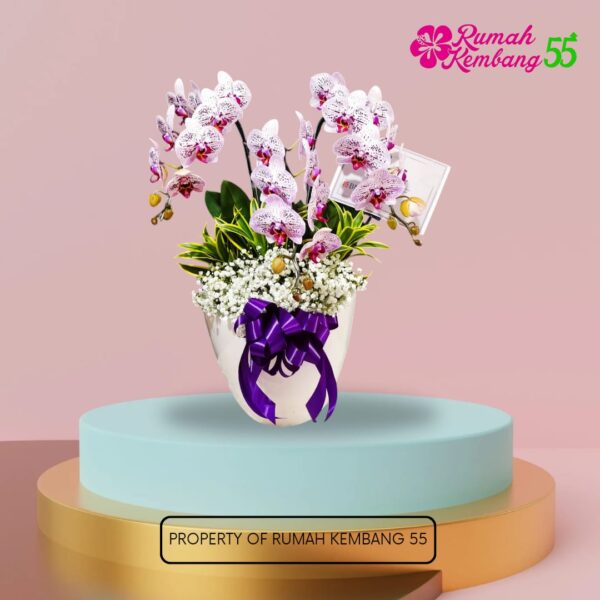 Rangkaian Bunga Meja RK5503-02 - Gambar 4